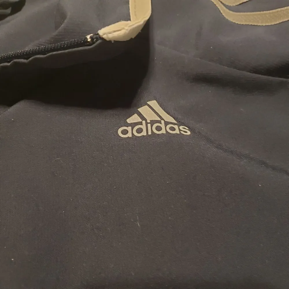 Men's Size XL‎ 2007 Adidas Blue Three Stripe Track Jacket 